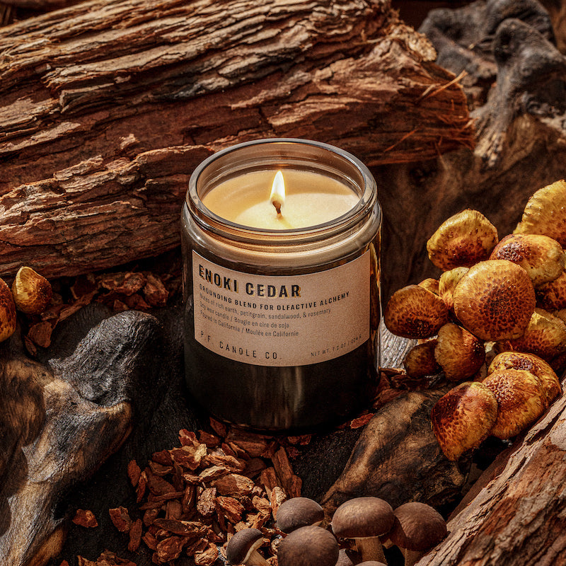 Enoki Cedar– Alchemy Candle